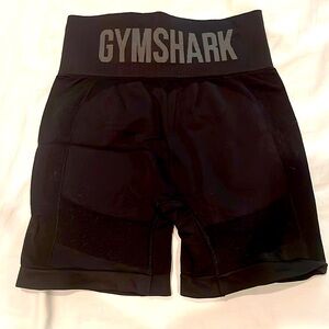 Black small gymshark workout shorts